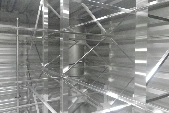 内部補強組立（梁材・ブレース材）