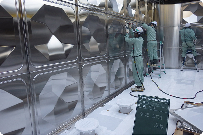 側板組立(溶接)